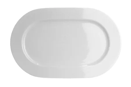 Półmisek owalny 32 cm Lubiana - Roma biała (nr 2160)