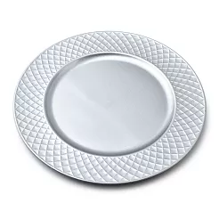 Podkładka pod talerz 33 cm Mondex - Blanche Colours srebrna 1M.HTOS2117