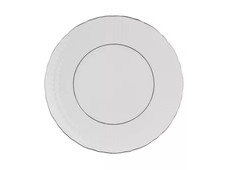 Talerz płytki 28 cm Ćmielów - Sofia 3607 Platyna
