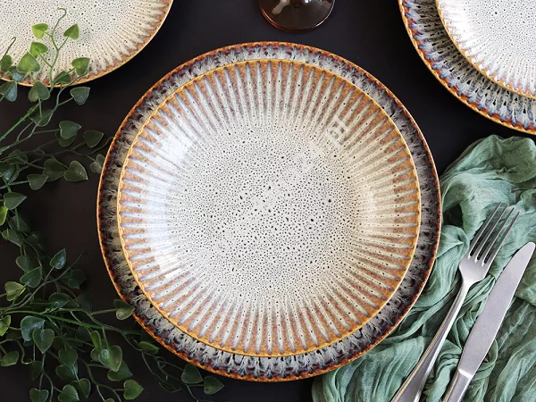Komplet talerzy na 4 osoby (12 el.) Lubiana - Stoneware Meteor Komplet talerzy na 4 osoby (12 el.) Lubiana - Stoneware Meteor