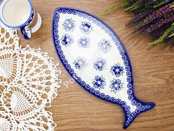 Półmisek do ryb 37 cm Bolesławiec - Altmańska Polana gat. I Półmisek do ryb 37 cm Bolesławiec - Altmańska Polana gat. I