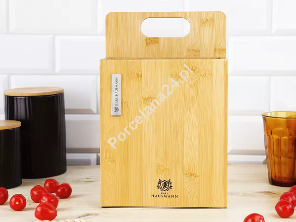 Blok na noże z deską Karl Hausmann - Bambus 6.SDN.3774 Blok na noże z deską Karl Hausmann - Bambus 6.SDN.3774