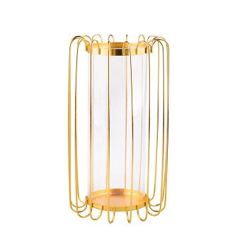 Świecznik metalowy / lampion 28 cm Altom Design - 07.SW.1175
