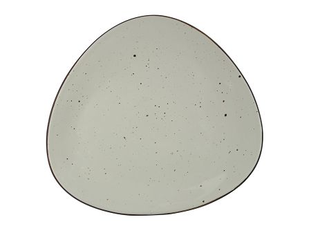 Talerz płytki 30 cm Kera Ceramika - Delta Rustic Krem