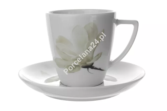 Filiżanka ze spodkiem 0,2 L / 14 cm Lubiana - Beata/Sonia 6474 Filiżanka ze spodkiem 0,2 L / 14 cm Lubiana - Beata/Sonia 6474