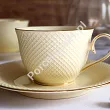 Kpl. filiżanek ze spodkiem 290 ml (2 szt.) Duo - Ecru Vesper 15.VES.K2FS