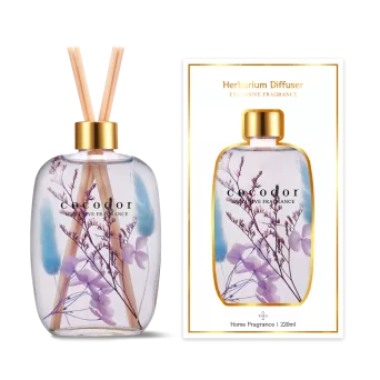 Dyfuzor zapachowy z patyczkami 220 ml Cocodor - Herbarium White Musk 30398