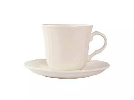 Filiżanka ze spodkiem 0,26 L / 15 cm Bogucice - Gino Cream 1229 ecru