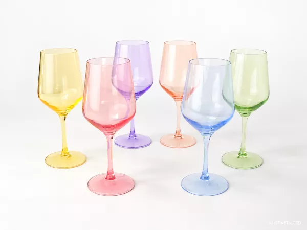 Kpl. Kieliszków do wina 470 ml (6 szt.) Glasmark - Joyful MIX 4G.57-0111-0470-5263 Kpl. Kieliszków do wina 470 ml (6 szt.) Glasmark - Joyful MIX 4G.57-0111-0470-5263