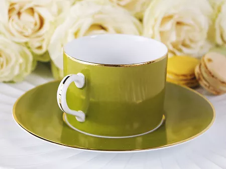 Filiżanka ze spodkiem 0,23 L / 16 cm Porcel - Olivia 10.OL.FS23