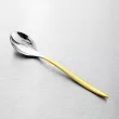 Komplet sztućców 24 cz. na 6 osób Hisar - Mercury Gold (4.0/3.0mm) złocone
