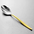 Komplet sztućców 24 cz. na 6 osób Hisar - Mercury Gold (4.0/3.0mm) złocone