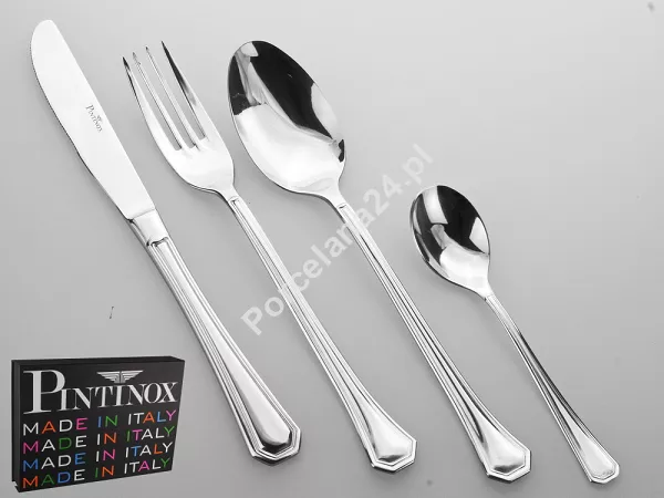 Komplet sztućców 24 cz. na 6 osób PINTINOX - Superamerica (2,5 mm) - pudełko 23.2380.90Q1.K24 Komplet sztućców 24 cz. na 6 osób PINTINOX - Superamerica (2,5 mm) - pudełko 23.2380.90Q1.K24
