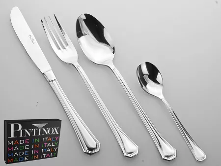 Komplet sztućców 24 cz. na 6 osób PINTINOX - Superamerica (2,5 mm) - pudełko 23.2380.90Q1.K24