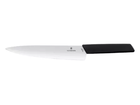 Nóż cukierniczy do chleba i ciast 22 cm Victorinox - Swiss Czarny 6.9073.22WB