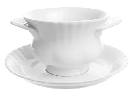 Bulionówka ze spodkiem 0,3 L / 16 cm Chodzież - Iwona C000 BIAŁA IWONA
