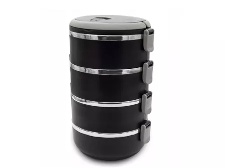 Menażka 4 el. Meyerhoff - Czarna 1TR.MEN.39911