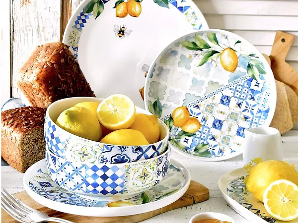 Serwis obiadowy na 6 osób (19 el.) Villa Italia - Limonetti GB110 Serwis obiadowy na 6 osób (19 el.) Villa Italia - Limonetti GB110