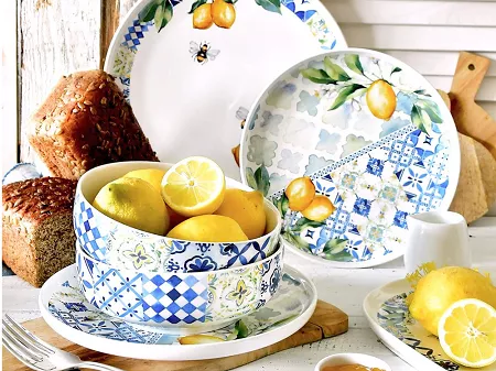 Serwis obiadowy na 6 osób (19 el.) Villa Italia - Limonetti GB110