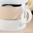 Filiżanka ze spodkiem 0,23 L / 16 cm Porcel - Ethereal Moka 10.ETM.FS23