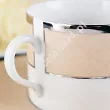 Filiżanka ze spodkiem 0,23 L / 16 cm Porcel - Ethereal Moka 10.ETM.FS23