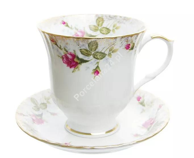 Filiżanka Jumbo ze spodkiem 0,4 L / 17 cm Chodzież - Iwona B013