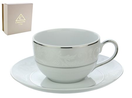 Filiżanka ze spodkiem 0,25 L / 15,5 cm Chodzież- Yvonne E373 GIFT BOX
