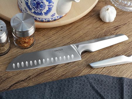 Nóż santoku 17,8 cm Vinzer - Geometria 16.50294