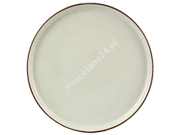 Talerz płytki 27 cm Bogucice - Alumina Bergen Fog 1109 Talerz płytki 27 cm Bogucice - Alumina Bergen Fog 1109