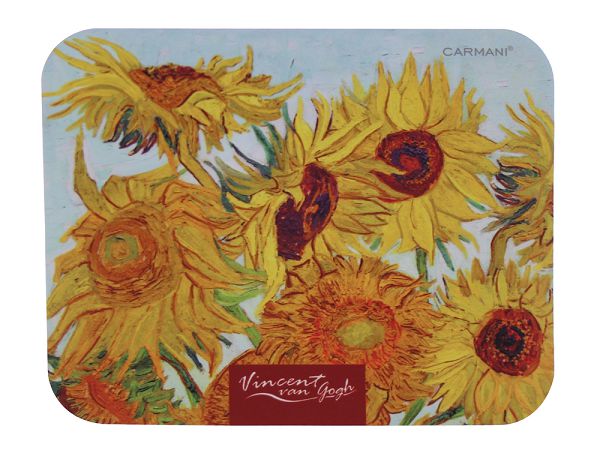 Podkładka pod mysz 18x22 cm Carmani - Vincent van Gogh Słoneczniki 022-0310 Podkładka pod mysz 18x22 cm Carmani - Vincent van Gogh Słoneczniki 022-0310