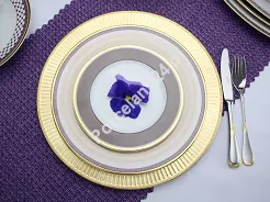 Komplet talerzy na 6 osób (18el) Ćmielów - Astra G364