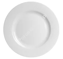 Talerz płytki 27 cm Chodzież - Yvette (Yvonne) E755 BIAŁA LINEA