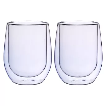 Kpl. 2 szklanek termicznych 300 ml Altom Design - Andrea Niebieskie 07.AND.8151