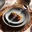 Komplet talerzy na 6 osób (18 el.) Bogucice -  Alumina Cottage Jeans 1221