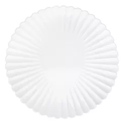 Podkładka pod talerz 33 cm Altom Design - Karbowana Biała 07.PODK.1080