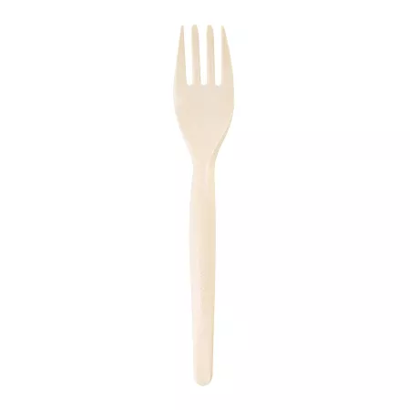 Widelec stołowy biodegradowalny z Mater-Bi 16,6 cm - Opakowanie 100 szt. - EM.MB.WS-OP Widelec stołowy biodegradowalny z Mater-Bi 16,6 cm - Opakowanie 100 szt. - EM.MB.WS-OP