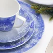 Serwis obiadowo - kawowy na 6 osób (30 el.) Lubiana - Frozen 9076