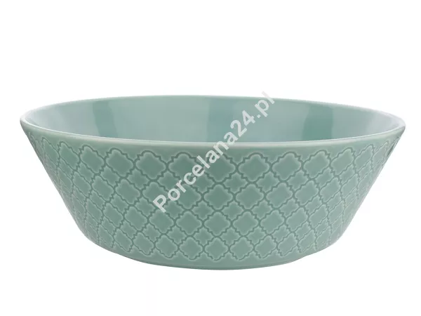 Salaterka okrągła 23 cm Lubiana - Marrakesz Zielony (Morski) Salaterka okrągła 23 cm Lubiana - Marrakesz Zielony (Morski)