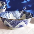 Miska do ramenu 20,5 cm/1,2 L Tokyo Design Studio - Lily Flower Blue 20935