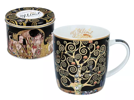 Kubek 0,45 L w puszce Carmani - Gustav Klimt - Drzewo życia 33.532-3113