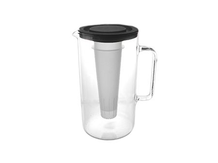 Dzbanek z zaparzaczem / wkładem na lód 2,5 L SIMAX - Czarny 4S.2544/L/S-C