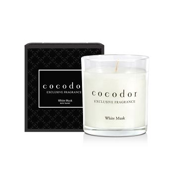 Świeca biała 140g Cocodor - White Musk 30392