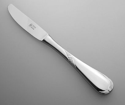 Nóż stołowy osadzany (22 cm) Odiso - Florenz 9000 (polerowane)