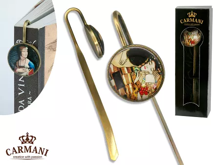 Zakładka do książki Carmani - Gustav Klimt The Kiss 33.013-0201