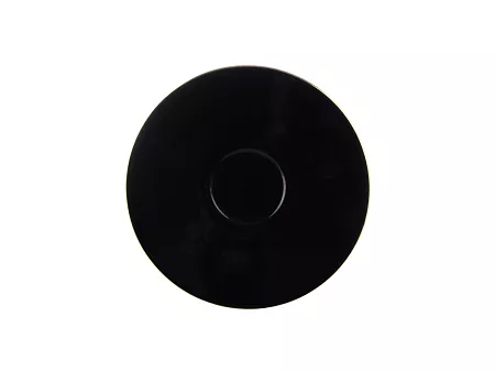 Spodek 16 cm (pod filiżankę i kubek) (czarny) Karolina - Black & White Gold 23011