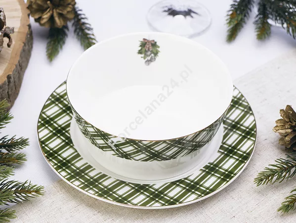 Miska 14 cm Altom Design - Świąteczne Drzewko 07.CHR.2576 Miska 14 cm Altom Design - Świąteczne Drzewko 07.CHR.2576