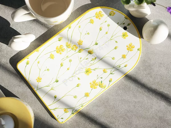 Deska ceramiczna 24 cm Altom Design - Kaczeńce 07.AK.2050 Deska ceramiczna 24 cm Altom Design - Kaczeńce 07.AK.2050