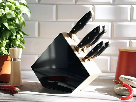 Komplet noży kuchennych (6el) w bloku Amefa / Richardson Sheffield - GRAND CHEF 1A.RS.GRCH.K5