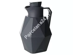Termos Geo ze szklanym wkładem 1 l Biały - Vialli Design Grafitowy 1K.GEO.7503