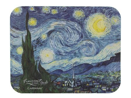Podkładka pod mysz 18x22 cm Carmani - Vincent van Gogh Gwiaździsta noc 022-0311